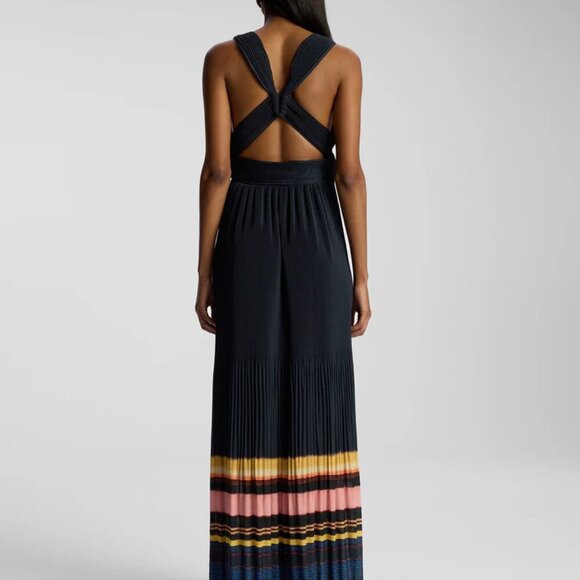 A.L.C. Everly Pleated Gown. Sz: 12 - Picture 3 of 11